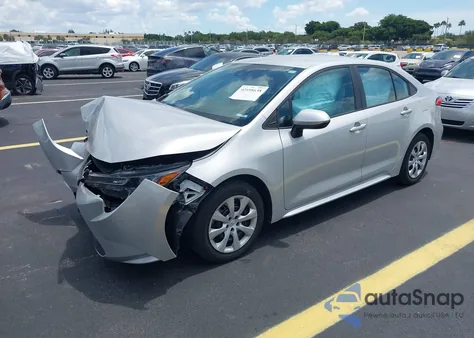 2022 Toyota Corolla Le z USA, uszkodzony, nr VIN 5YFEPMAE7NP308492